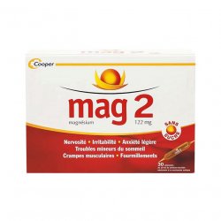 Маг 2, Mag 2, Магний 122мг ампулы для питья б/сахара №30 в Ставрополе и области фото